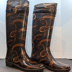 Size 9B Ralph Lauren Rossalyn II Rain Boots